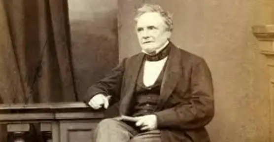 CHARLES BABBAGE,