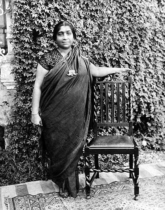 SAROJINI NAIDU,