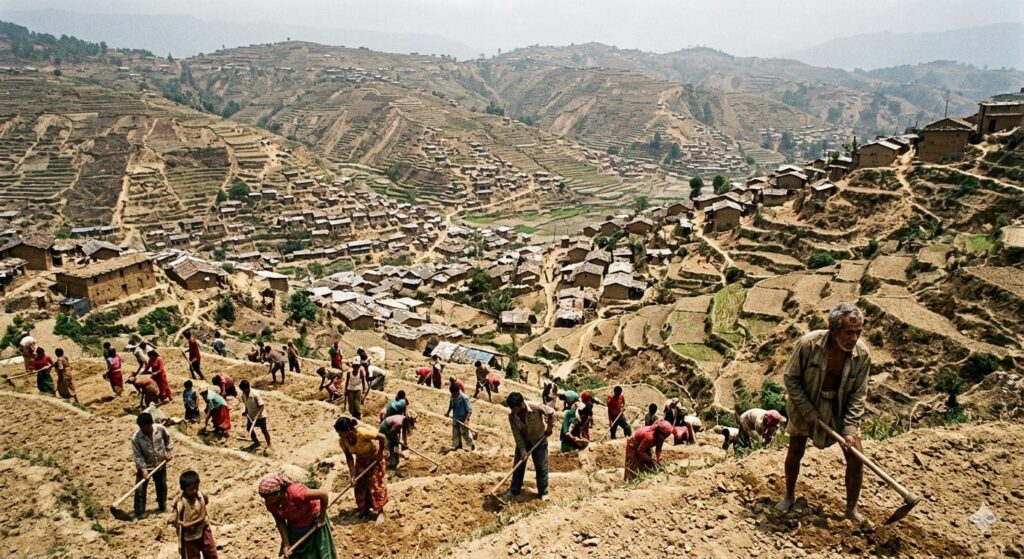 OVER PAPULATION LAND PROBLEMS,